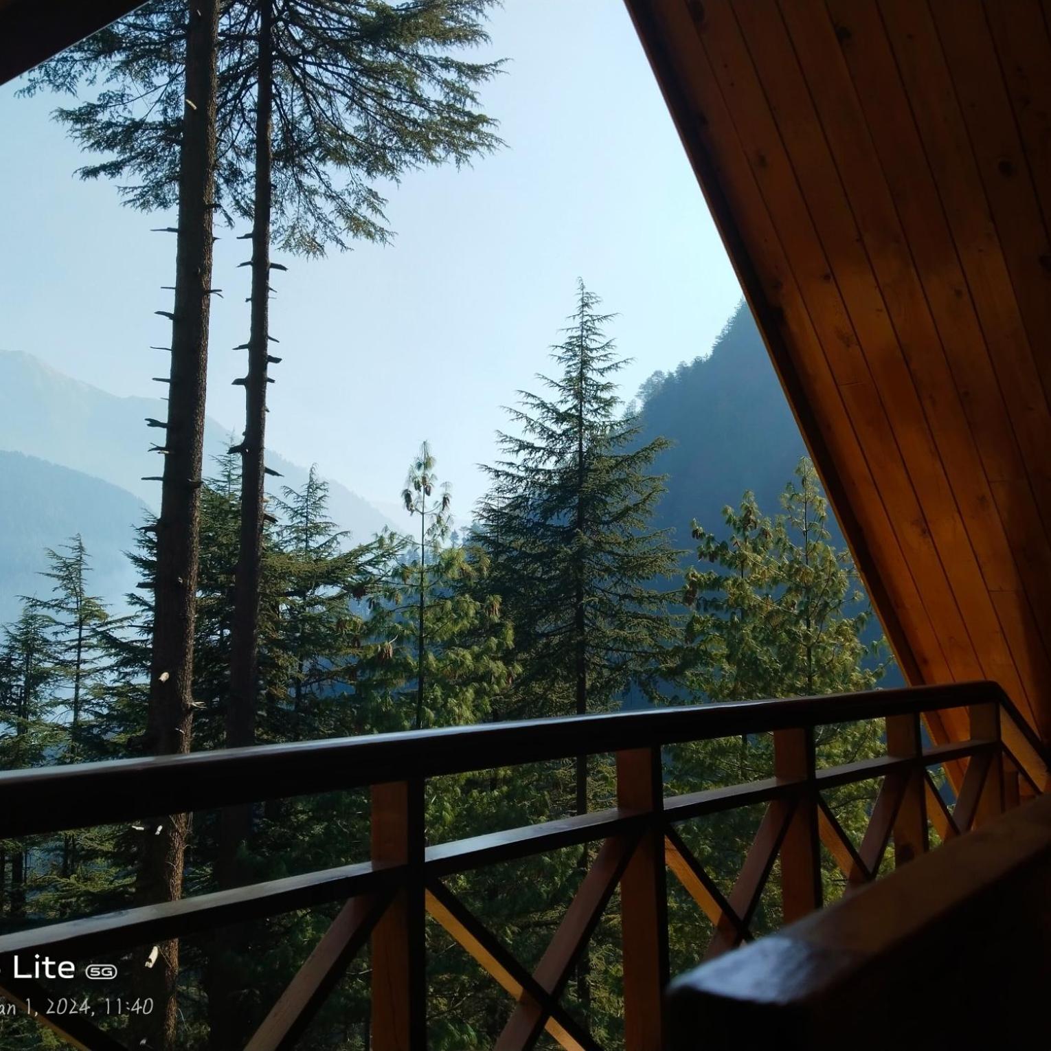 Forest View Cottage Jibhi 외부 사진